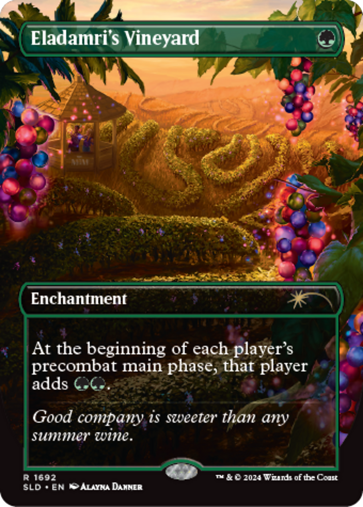 Eladamri's Vineyard - Borderless - Full Art [SLD-1692]