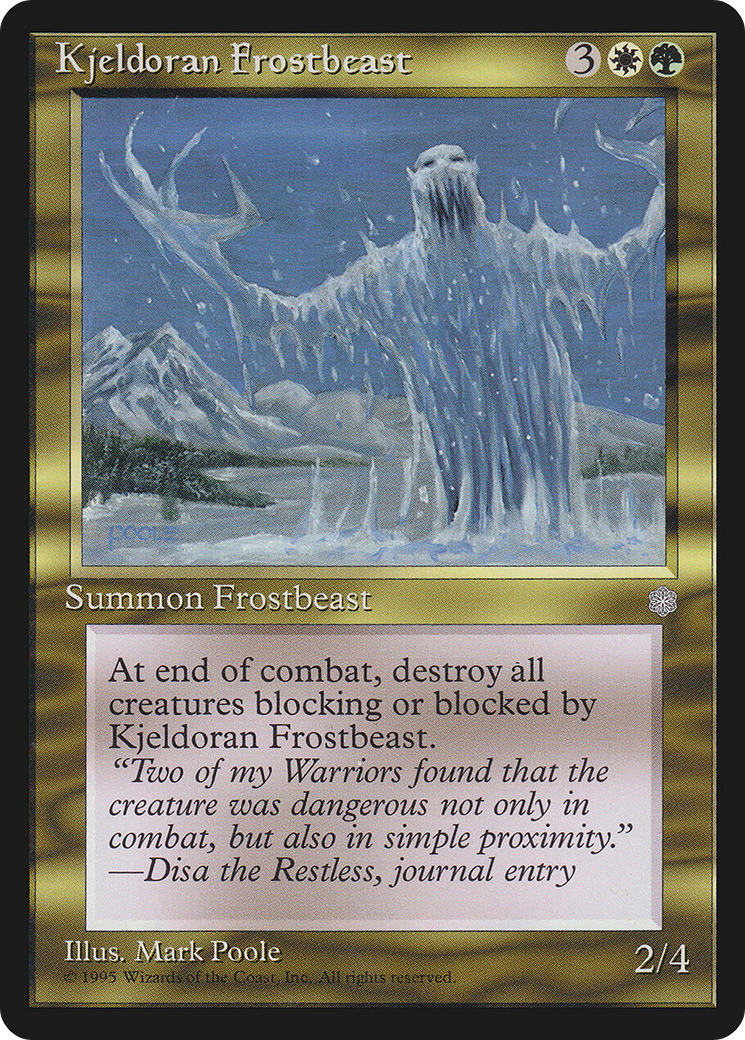 Kjeldoran Frostbeast [ICE-296]