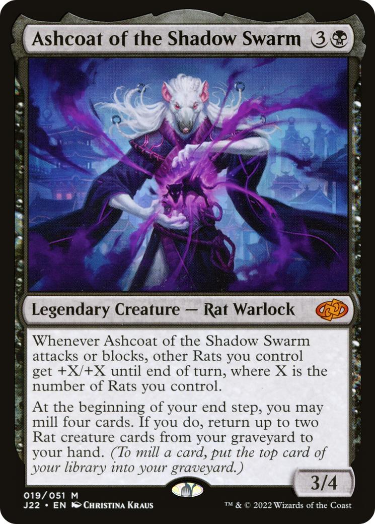 Ashcoat of the Shadow Swarm [J22-19]