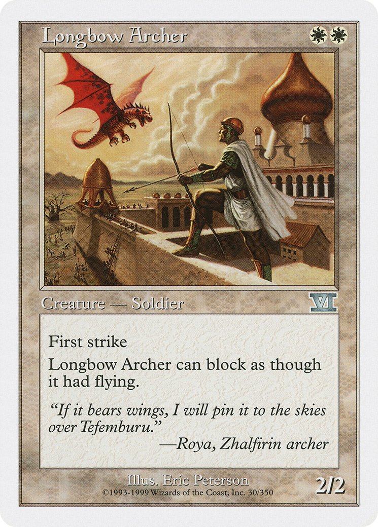 Longbow Archer [6ED-30]