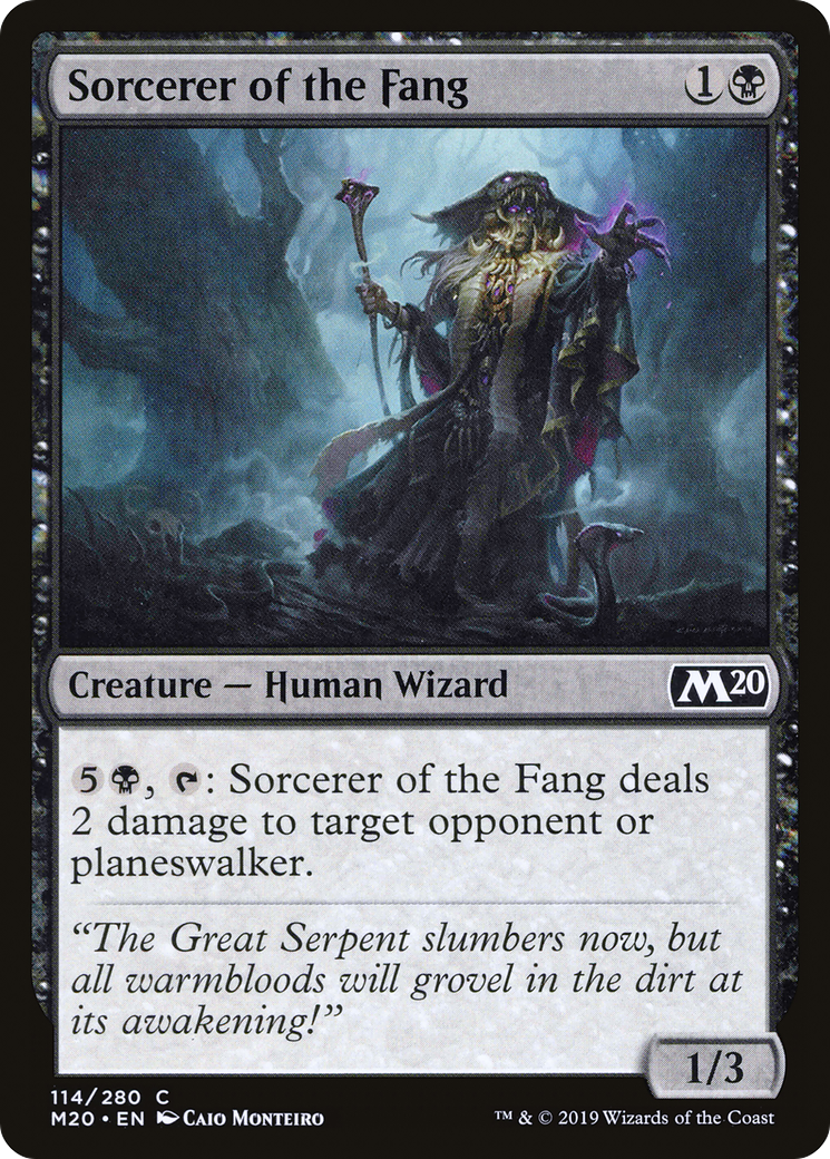 Sorcerer of the Fang [M20-114]