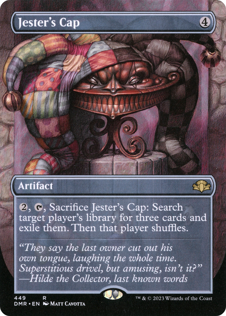 Jester's Cap - Borderless - Full Art [DMR-449]