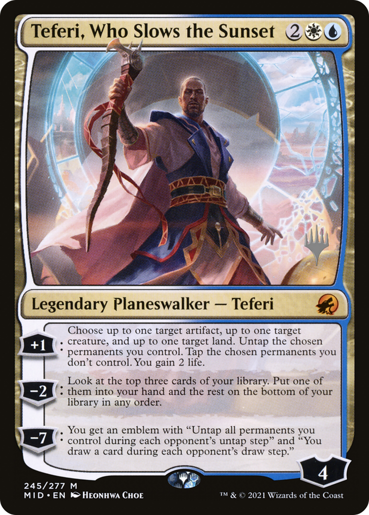 Teferi, Who Slows the Sunset - Promo Pack [PMID-245p]