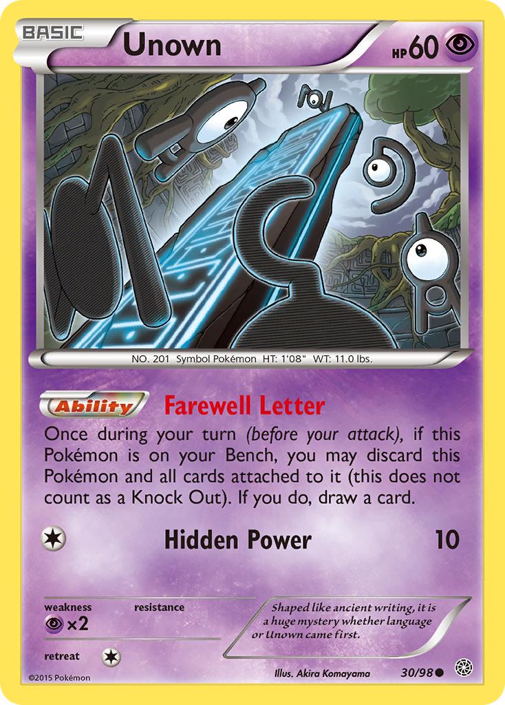 Unown [XY7-30]