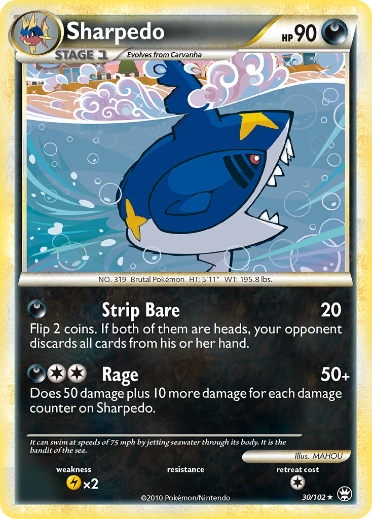 Sharpedo [HGSS4-30]