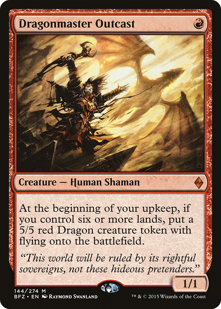 Dragonmaster Outcast [BFZ-144]