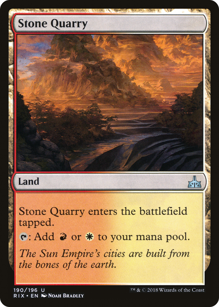 Stone Quarry [RIX-190]