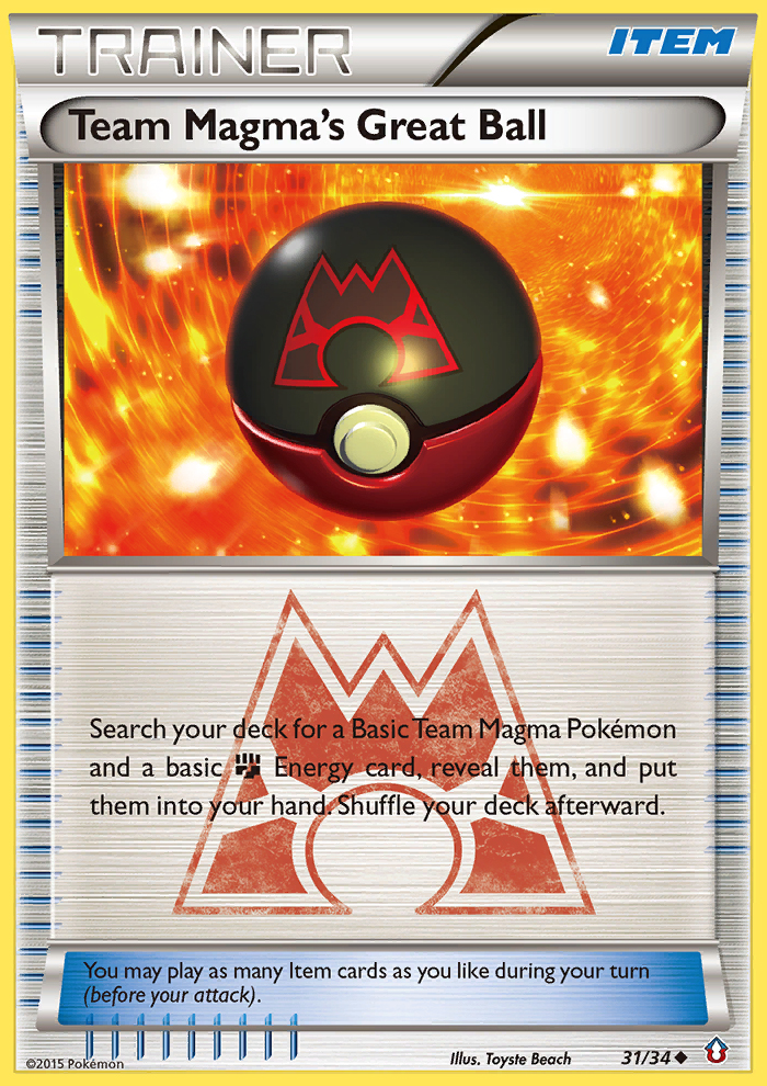 Team Magma's Great Ball [DC1-31]