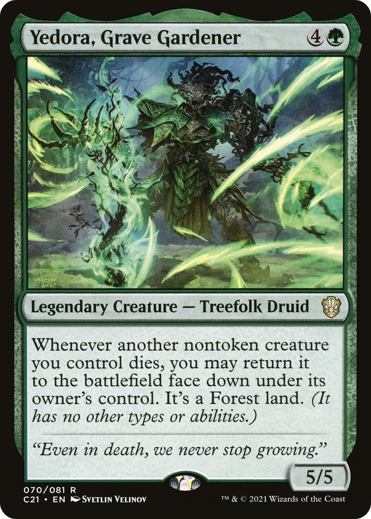 Yedora, Grave Gardener [C21-70]