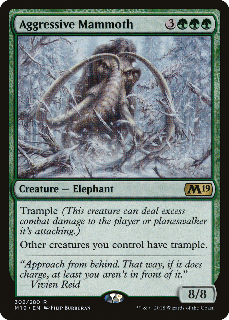 Aggressive Mammoth [M19-302]