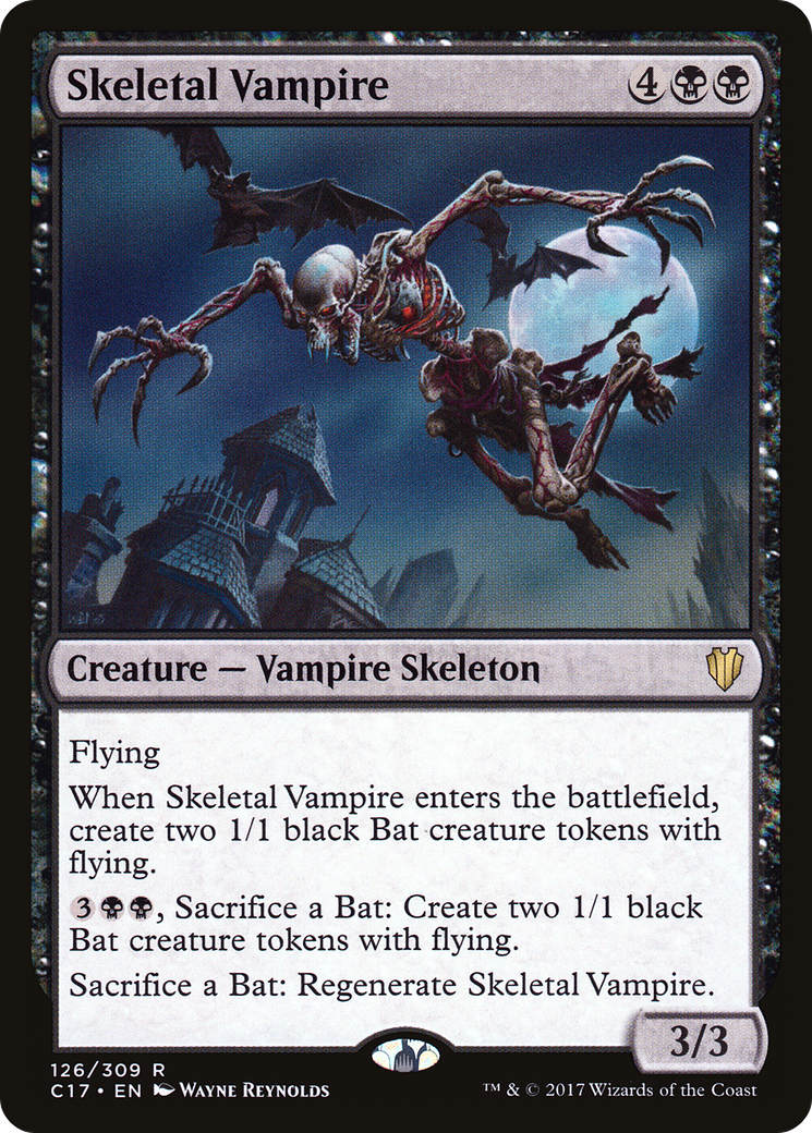 Skeletal Vampire [C17-126]