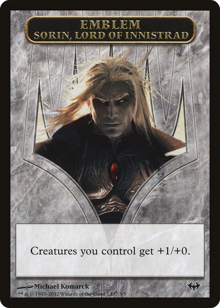 Sorin, emblème du seigneur d'Innistrad [TDKA-3]