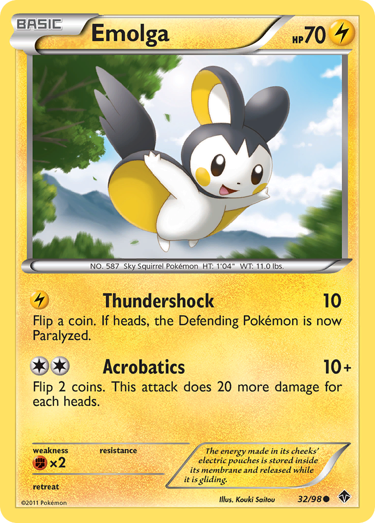 Emolga [BW2-32]