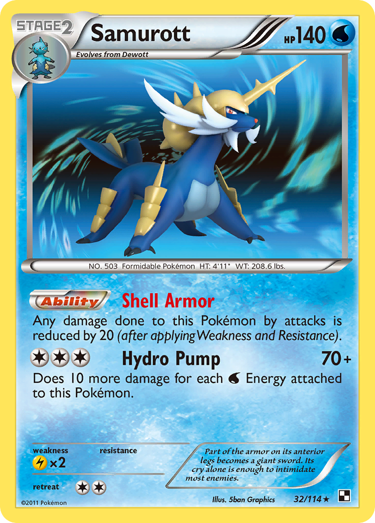 Samurott [BW1-32]