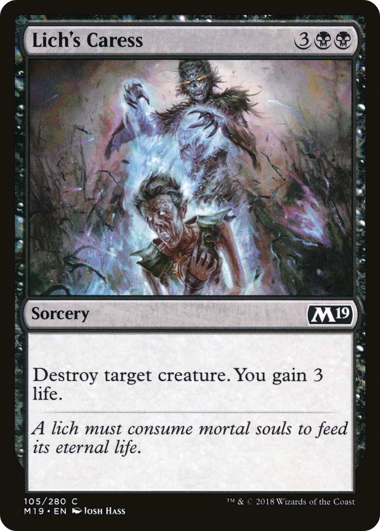 Lich's Caress [M19-105]