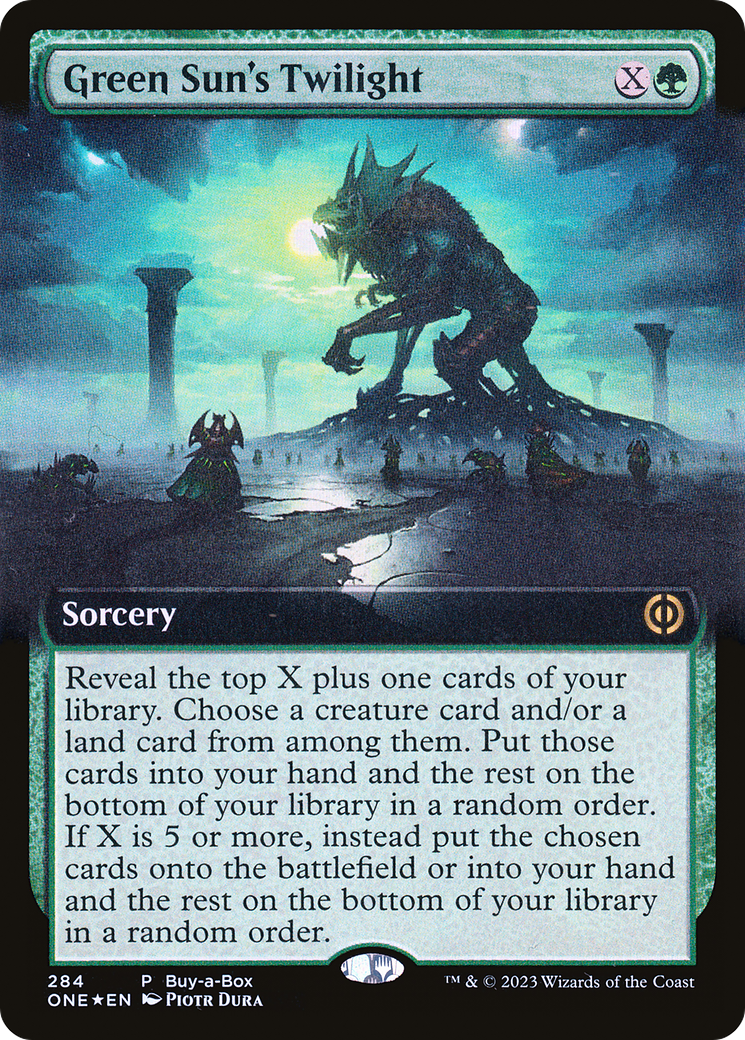 Green Sun's Twilight - Extended Art - Buy-a-Box Promo [ONE-284]