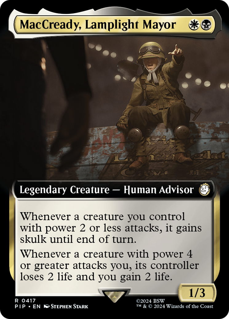 MacCready, Lamplight Mayor - Extended Art [PIP-417]