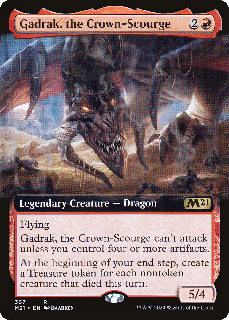 Gadrak, the Crown-Scourge - Extended Art [M21-367]