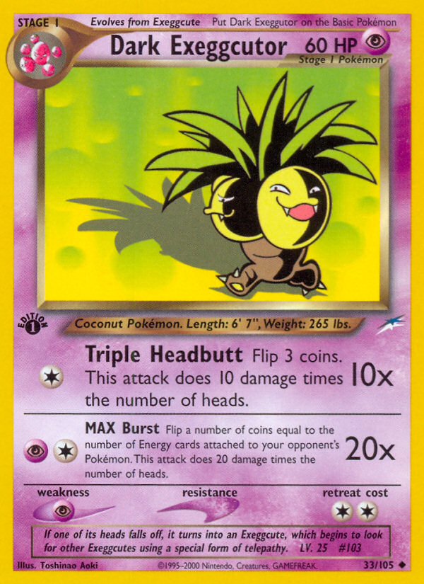 Dark Exeggutor [NEO4-33]