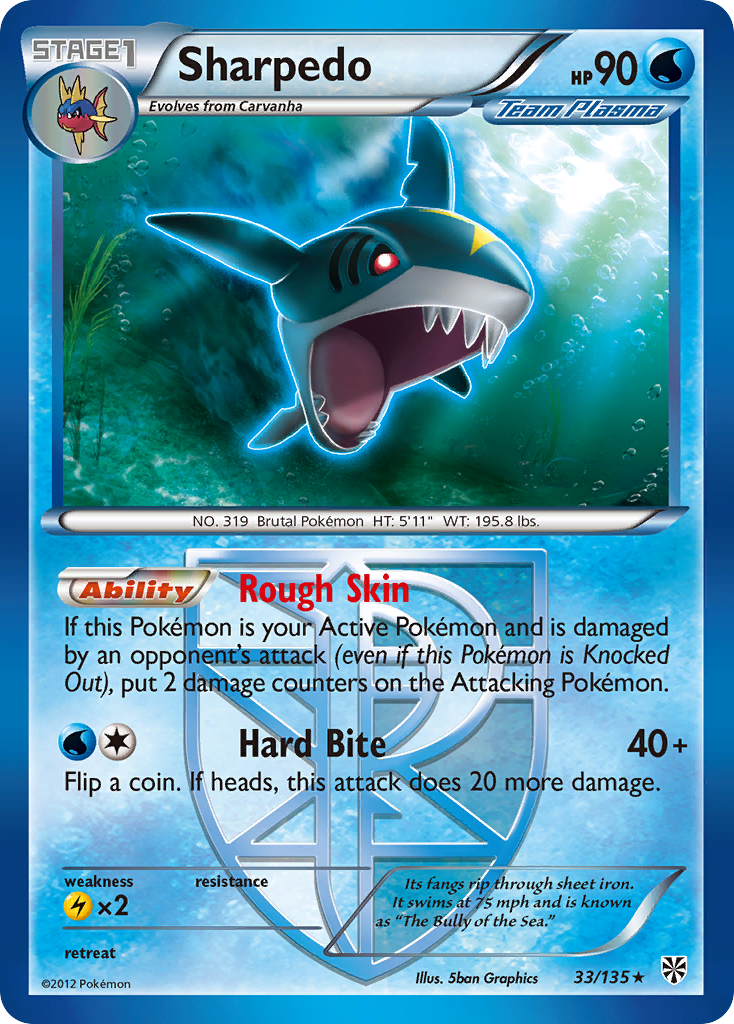 Sharpedo [BW8-33]