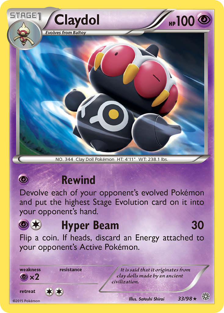 Claydol [XY7-33]