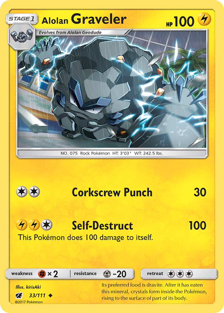 Alolan Graveler [SM4-33]