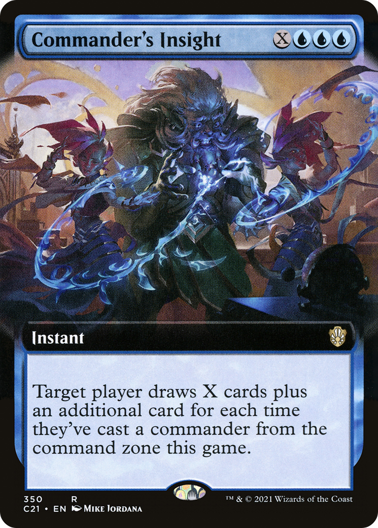 Commander's Insight - Extended Art [C21-350]