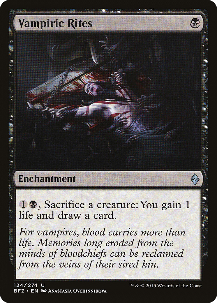 Vampiric Rites [BFZ-124]