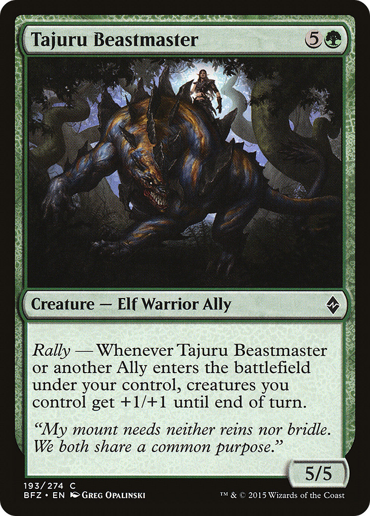 Tajuru Beastmaster [BFZ-193]