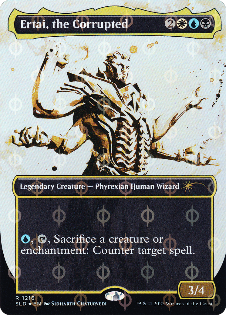 Ertai, the Corrupted - Borderless - Compleat Foil - Full Art [SLD-1216]