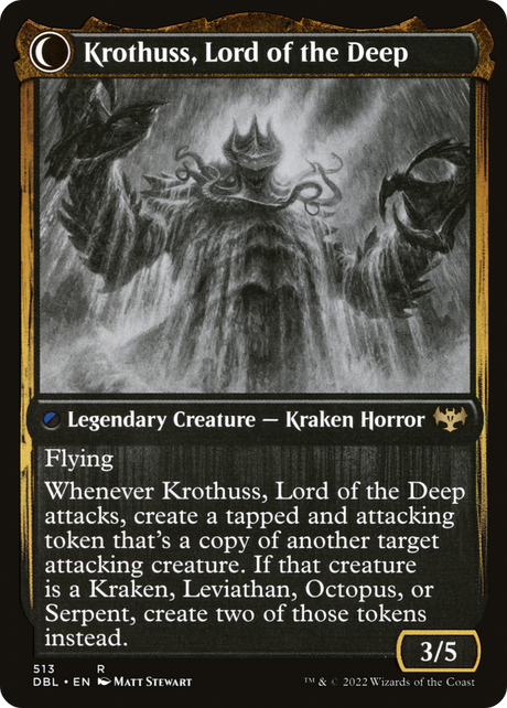 Runo Stromkirk // Krothuss, Lord of the Deep [DBL-513]