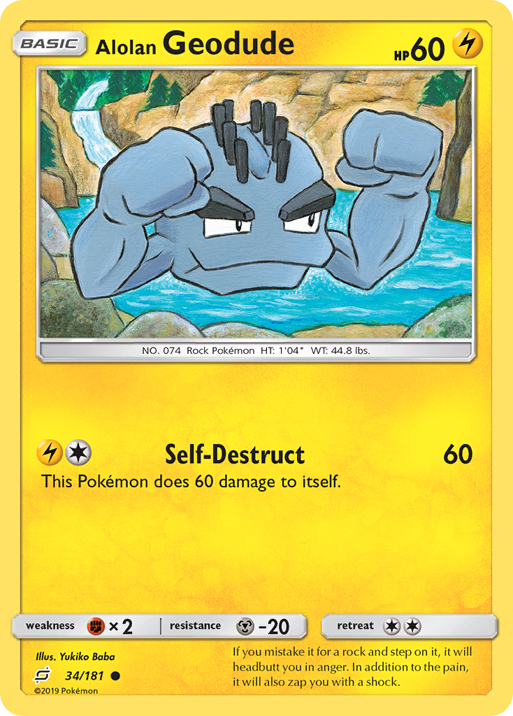 Alolan Geodude [SM9-34]