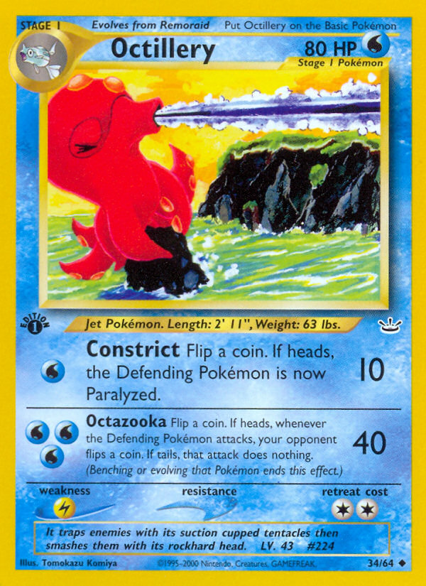 Octillery [NEO3-34]