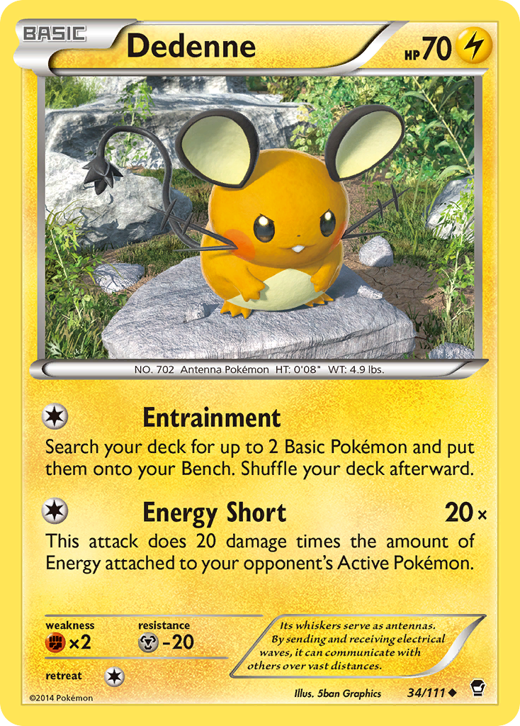 Dedenne [XY3-34]