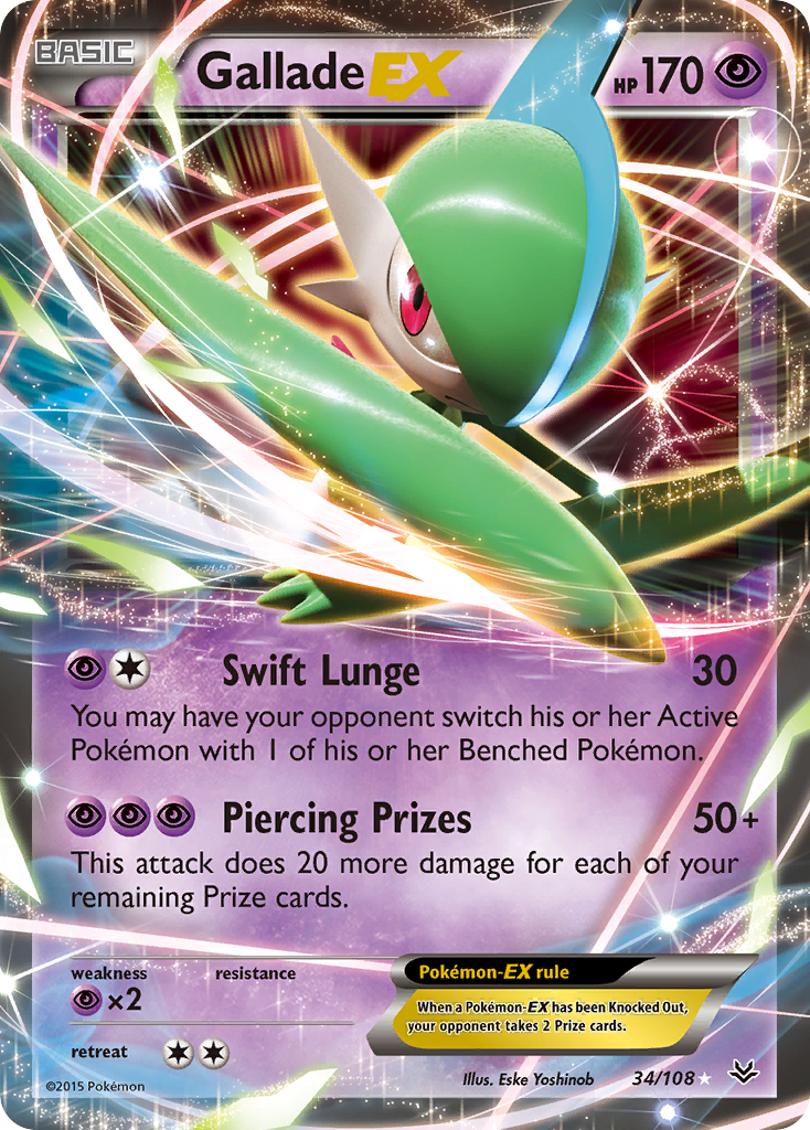 Gallade-EX [XY6-34]