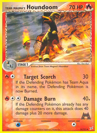 Team Magma's Houndoom [EX4-34]