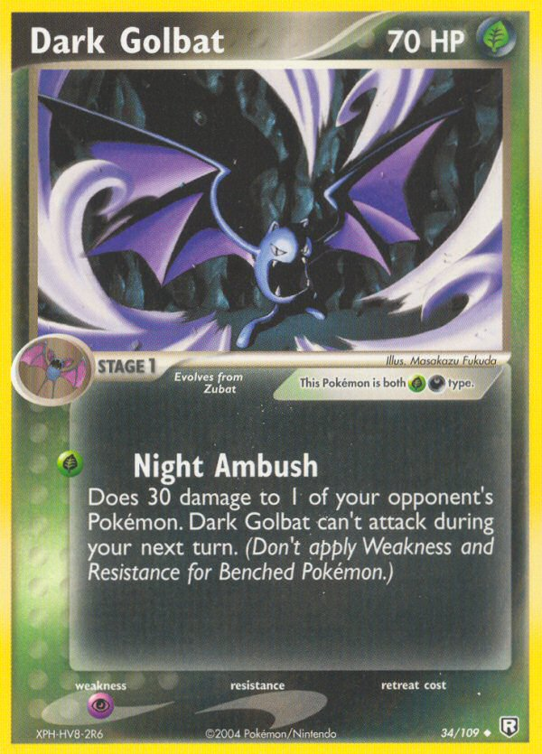 Dark Golbat [EX7-34]