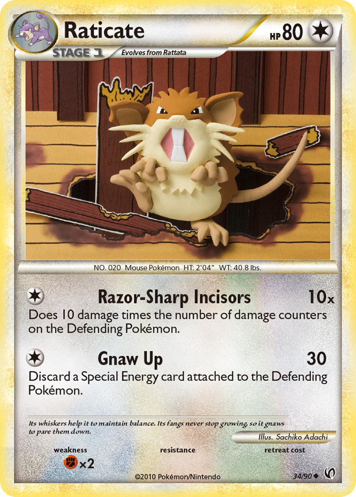 Raticate [HGSS3-34]