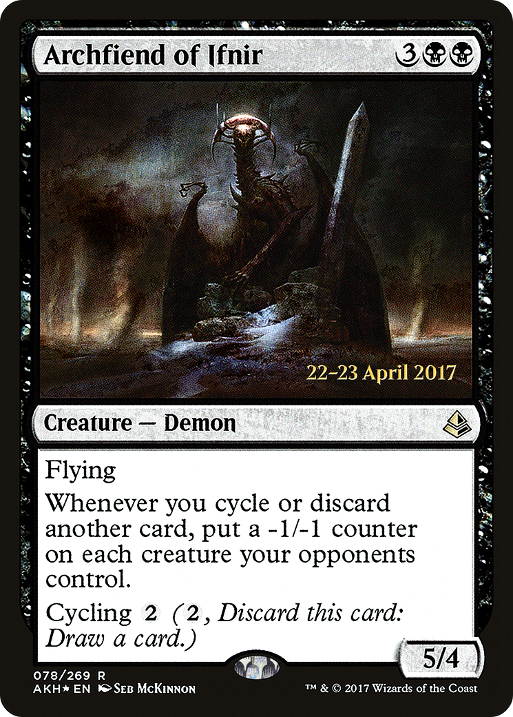 Archfiend of Ifnir - Prerelease Promo [PAKH-78s]