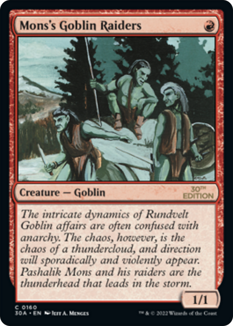 Mons's Goblin Raiders [30A-160]