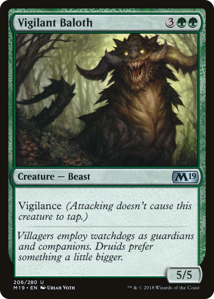 Vigilant Baloth [M19-206]