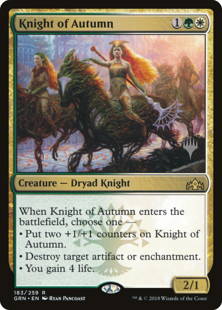 Knight of Autumn - Promo Pack [PGRN-183p]