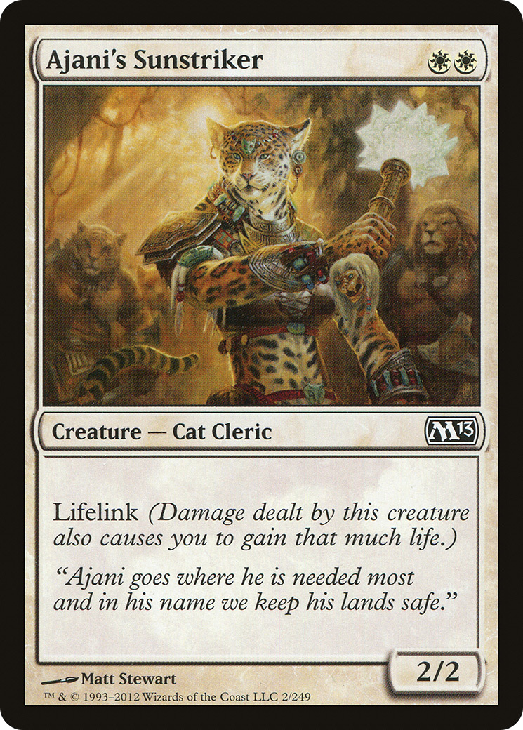 Ajani's Sunstriker [M13-2]