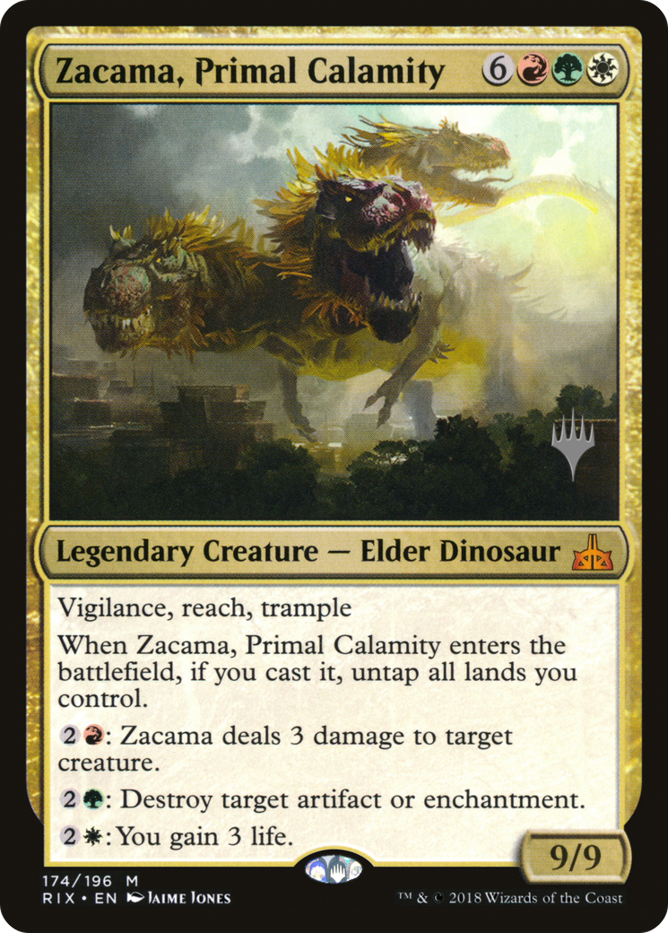 Zacama, Primal Calamity - Promo Pack [PRIX-174p]