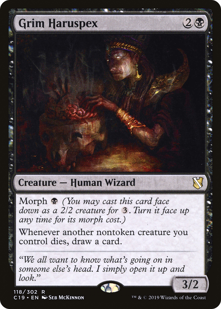 Grim Haruspex [C19-118]