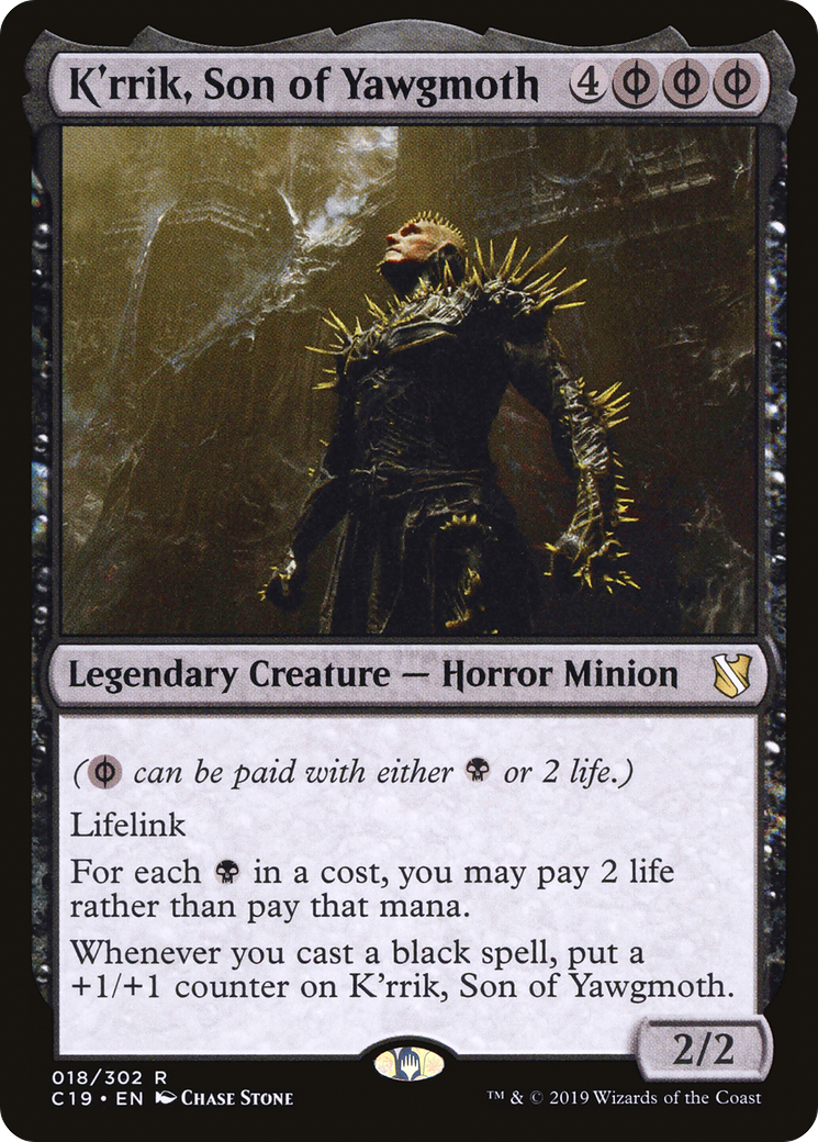 K'rrik, Son of Yawgmoth [C19-18]