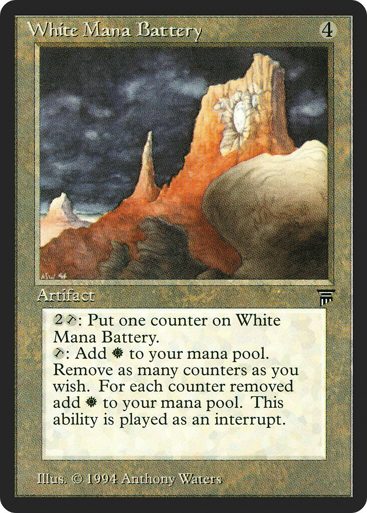 White Mana Battery [LEG-299]