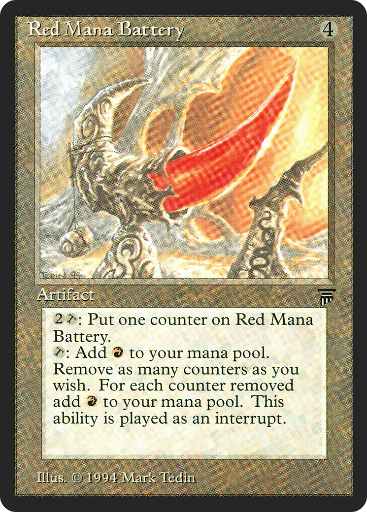 Red Mana Battery [LEG-291]