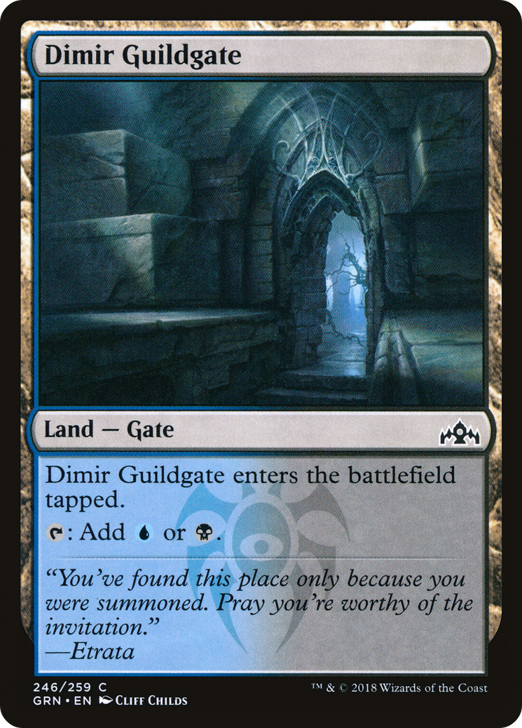 Dimir Guildgate [GRN-246]