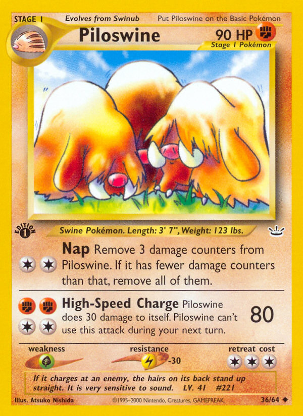 Piloswine [NEO3-36]